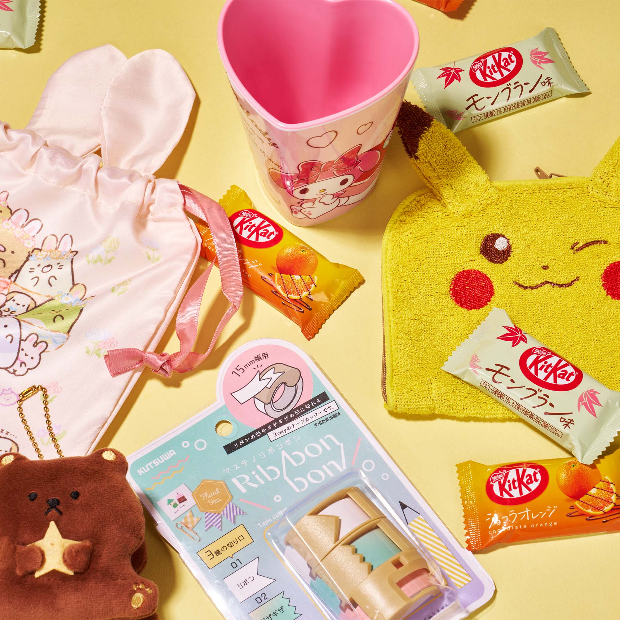 Kawaii Gift Pack - Stationery Surprises & Japanese Chocolate Treats - Image 3