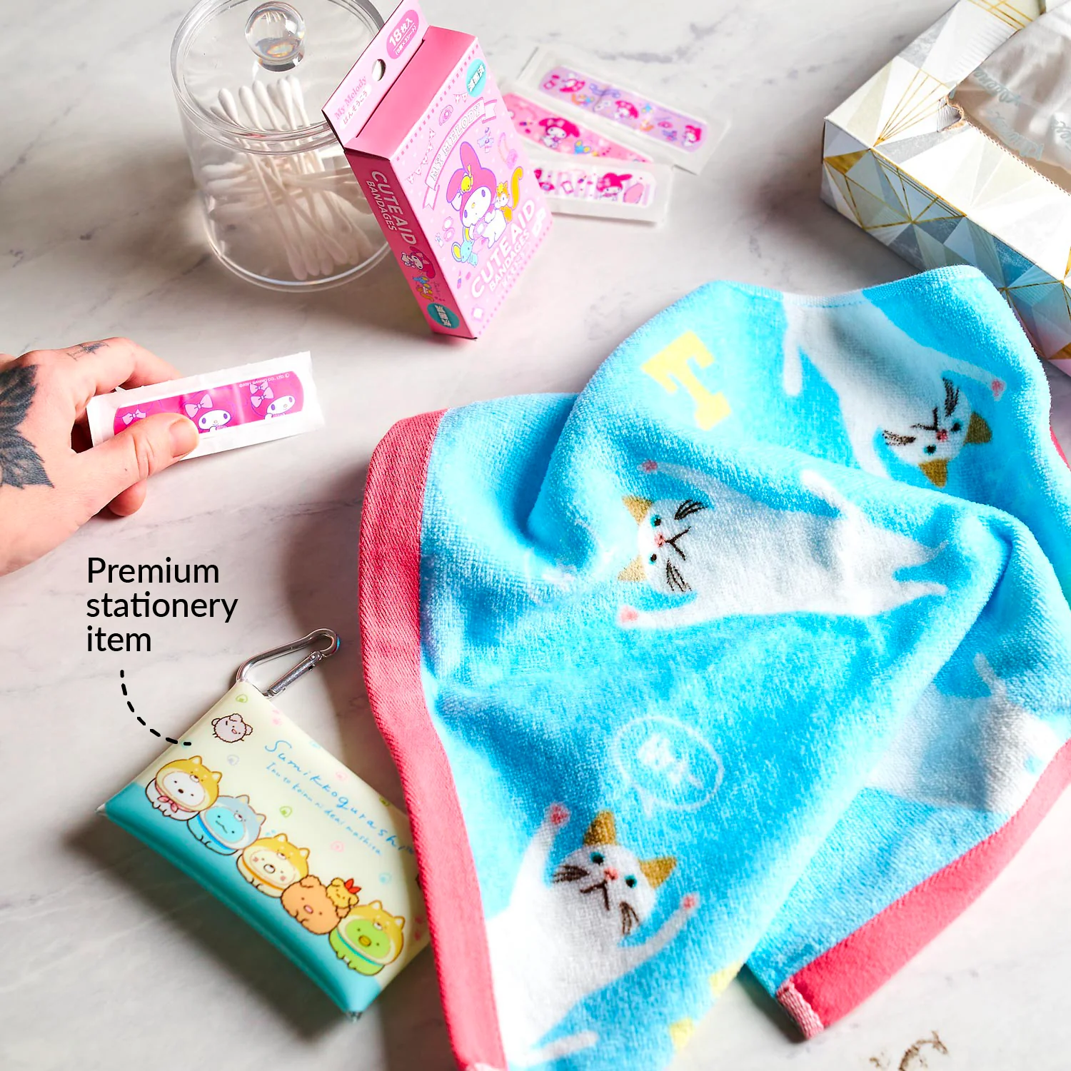 Kawaii Gift Pack - Stationery Surprises & Japanese Chocolate Treats - Image 6